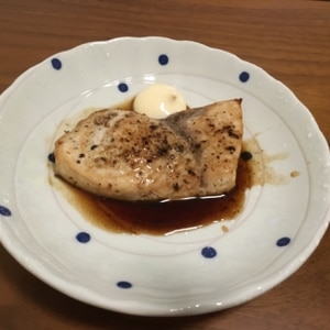 めかじきのバタポン焼き